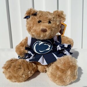 Plushland Penn State University Nittany Lions Cheerleader
Plush Bear 9” NEW